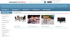 Desktop Screenshot of internetowy-sklep-meblowy.pl